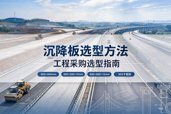 成都沉降板选择方法