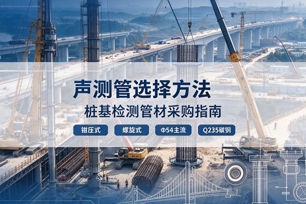 成都声测管选型标准