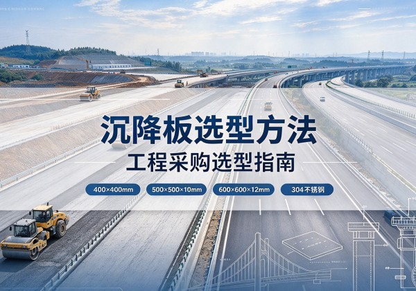 成都沉降板选择方法