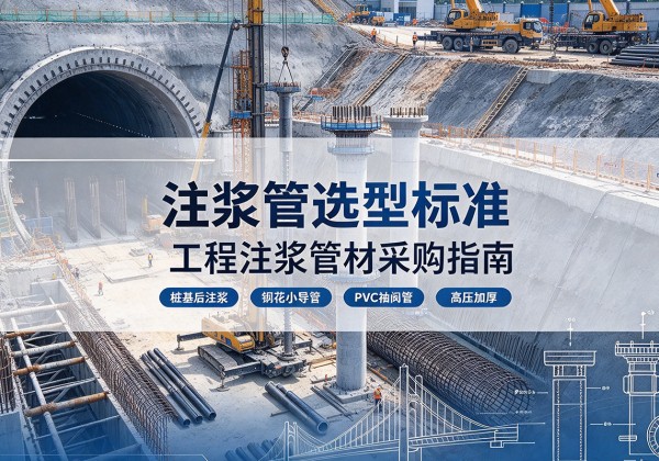 成都注浆管选型标准